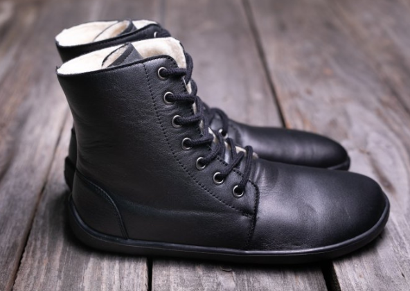 Barefoot členkové topánky Be Lenka Winter - Black