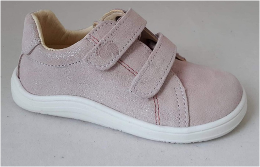 Baby bare shoes Febo Spring Sparkle pink