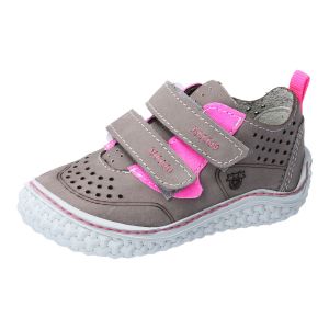Barefoot topánky RICOSTA chappy graphit / pink 17207-461 | 21, 22, 24, 26