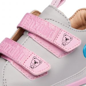 Dětské barefoot botičky Affenzahn Leather sneaker Koala detail