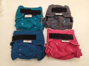 Breberka - Vrchné nohavičky fleece S - suchý zips | ružová