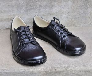 Peerko 2.0 kožené boty - Classic Black zepředu