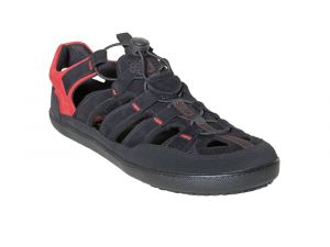 Sole runner barefoot sandále FX Trainer black/red
