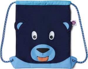 Batůžek Affenzahn Kids Sportsbag Bear - blue