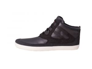 Sole runner barefoot topánky Naiad Black / White Plains Leather | 43, 44