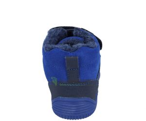 Protetika zimní barefoot boty Tyrel blue zezadu