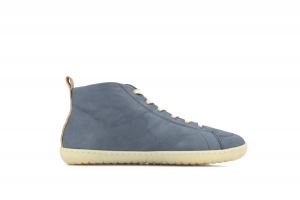 Barefoot topánky MUKISHOES High-cut RAW LAETHER Blue FW | 40