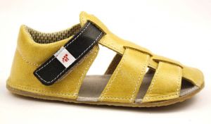 Ef barefoot sandálky - žlté | 25, 27, 28, 30, 31, 32, 33