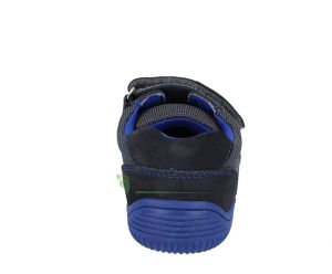 Protetika Dony blue - textilní tenisky zezadu