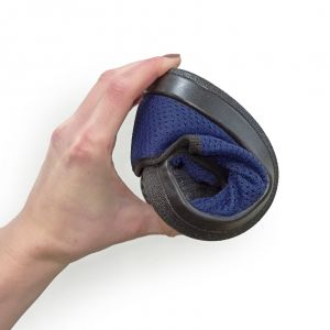 Barefoot tenisky Anatomic modré s čiernou podrážkou - mesh