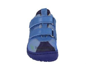 Lurchi barefoot tenisky - Nevio nappa azul zepředu