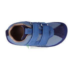 Lurchi barefoot tenisky - Nevio nappa azul shora