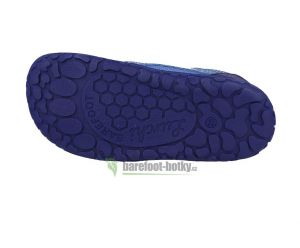 Lurchi barefoot tenisky - Nevio nappa azul podrážka