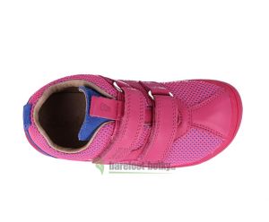 Lurchi barefoot tenisky - Nevio nappa rosa shora