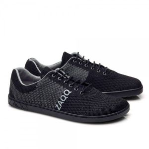 Barefoot topánky ZAQQ QNIT Black