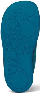 Dětské barefoot boty Affenzahn Lowcut Knit Shark-Blue podrážka