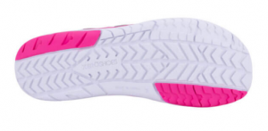 Barefoot tenisky Xero shoes HFS W Pink Glow podrážka