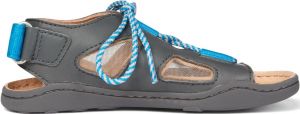 Barefoot sandály Affenzahn Sandal Leather Dog-Grey