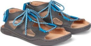Dětské barefoot sandály Affenzahn Sandal Leather Dog-Grey pár