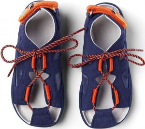 Detské barefoot sandále Affenzahn Sandal vegan Elephant-Blue