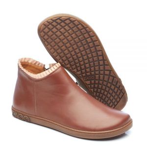 Kožené topánky ZAQQ CHOQQO Brown | 41