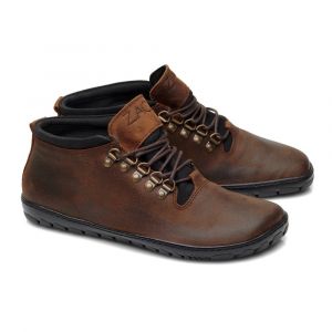 Kožené topánky ZAQQ EXPEQ Mid Brown Waterproof | 41, 44
