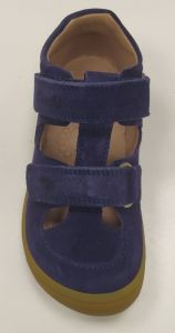 Lurchi sandálky - Nando suede Azul shora