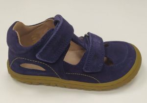 Lurchi sandálky - NANDO suede Azul | 22, 24, 28, 29, 30, 31, 32