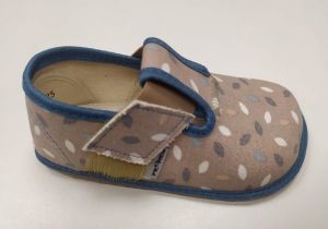 Pegres barefoot papuče BF01 modré | 25, 30