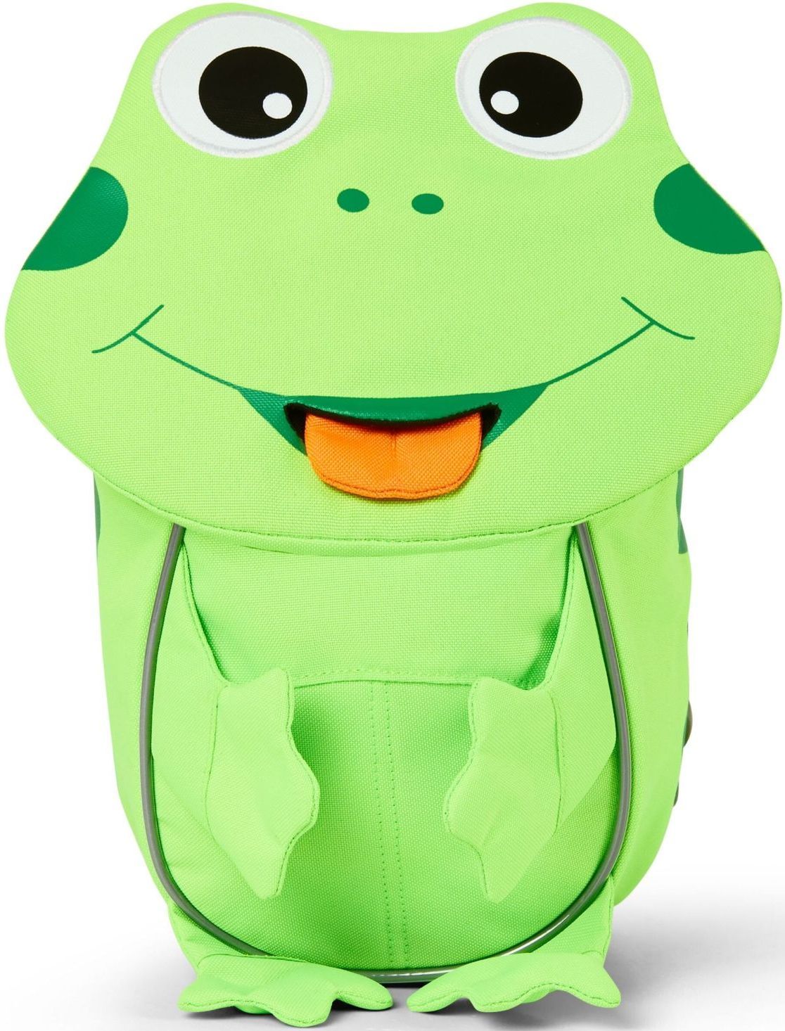Batůžek pro nejmenší Affenzahn Frog small neon green
