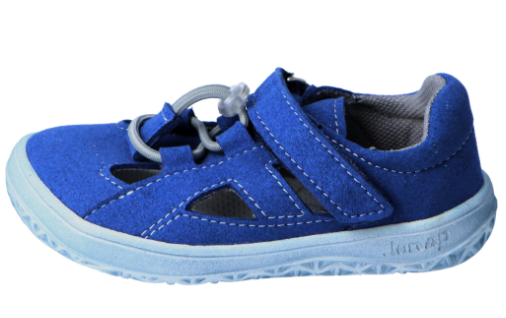 Jonap barefoot sandále B9MF modrá SLIM