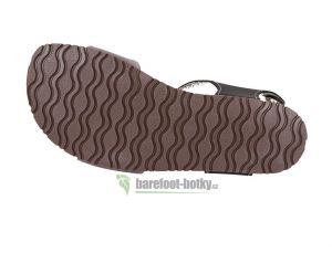 Protetika barefoot sandále Belita sivé / hnedé