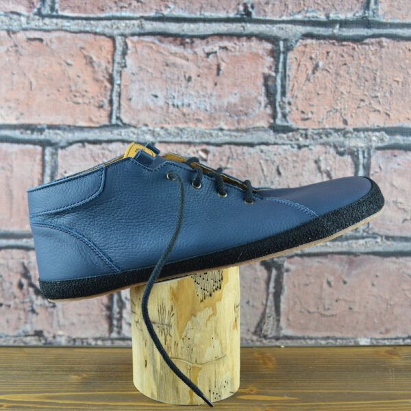 Celoroční boty - Bosé Pegresky pro dospělé - modrá s černým okopem