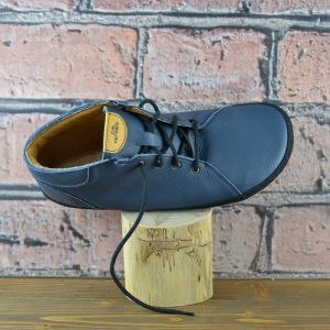 Celoroční boty - Bosé Pegresky pro dospělé - modrá s černým okopem shora