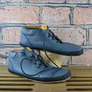 Celoroční boty - Bosé Pegresky pro dospělé - modrá s černým okopem pár