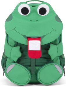 Dětský batoh do školky Affenzahn Large Friend Fabian Frog - green detail 1