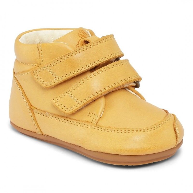 Barefoot boty Bundgaard Prewalker II Velcro Yellow WS