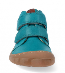 Barefoot celoroční boty Koel4kids - Don turquoise zepředu