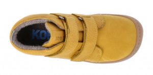 Barefoot zateplené topánky Koel4kids - Bob ocra