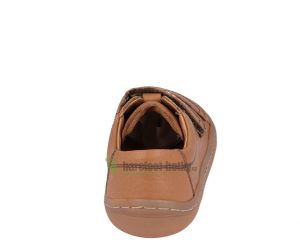 Froddo barefoot celoročné topánky cognac - 2 suché zipsy