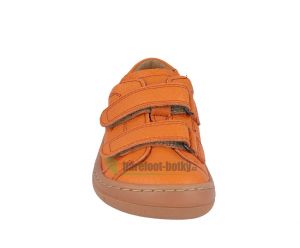 Froddo barefoot celoroční boty orange - 2 suché zipy zepředu