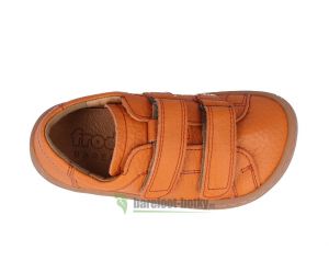 Froddo barefoot celoroční boty orange - 2 suché zipy shora