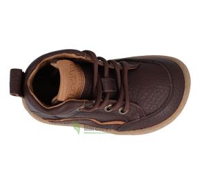 Froddo barefoot kotníkové boty brown - tkaničky shora