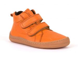 Froddo barefoot členkové topánky orange