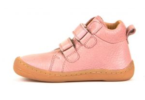 Froddo barefoot kotníkové celoroční boty pink bok