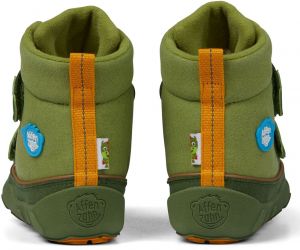 Dětské zimní barefoot boty Affenzahn Comfy Jump midboot - vegan - Dragon zezadu
