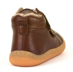 Froddo barefoot zimní kotníkové boty brown zezadu