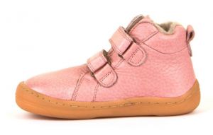 Froddo barefoot zimní kotníkové boty pink bok