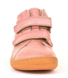 Froddo barefoot zimní kotníkové boty pink zepředu