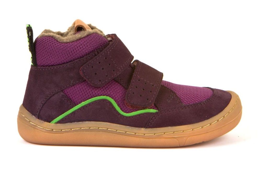 Froddo barefoot zimní kotníkové boty purple